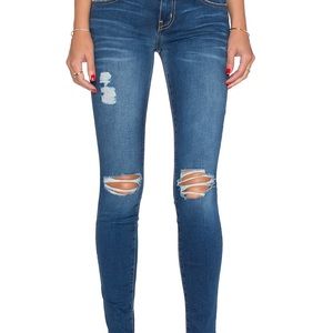 NEW NWT Current Elliott Destroyed Jeans 27 Skinny